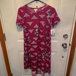 NWT Disney Minnie Mouse Lularoe Carly Dress